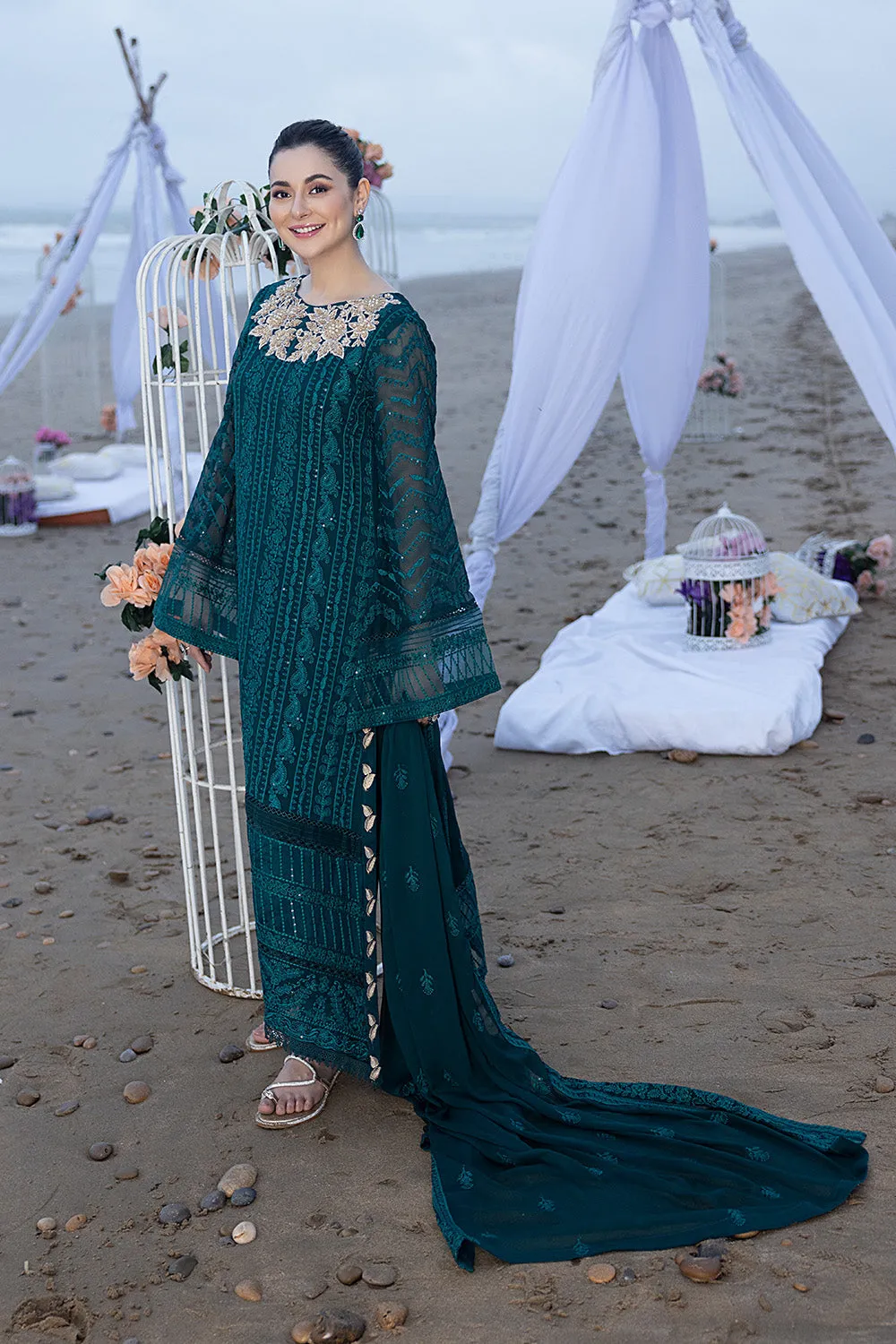 Jasper Shine |  Azure Ensembles Chiffon 3PCS 2023