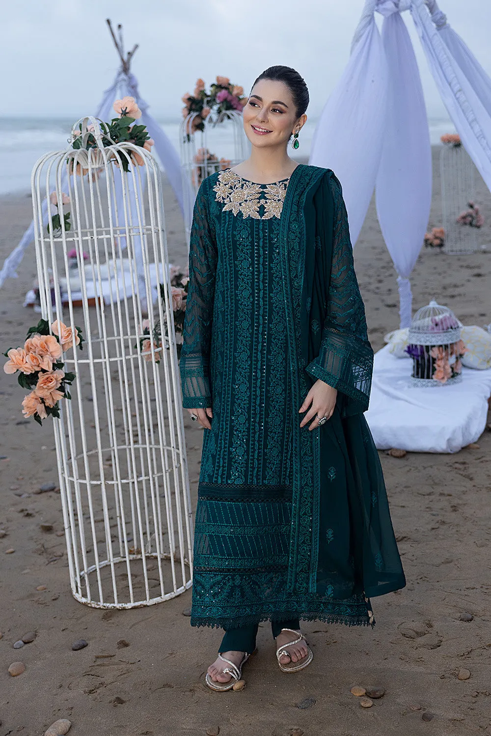 Jasper Shine |  Azure Ensembles Chiffon 3PCS 2023
