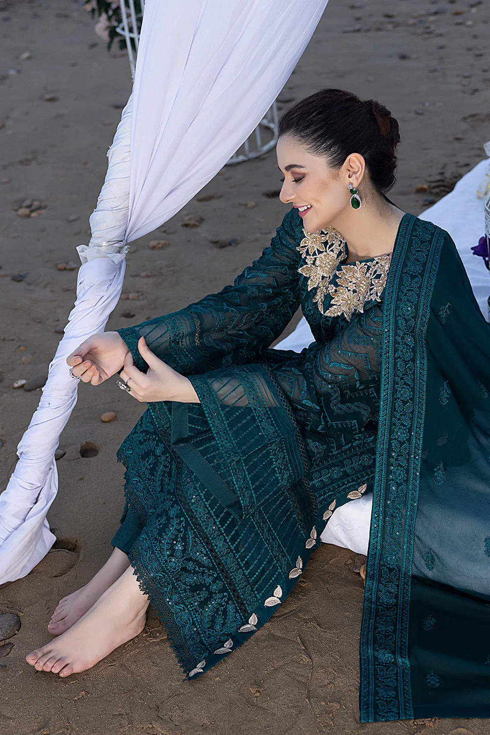 Jasper Shine |  Azure Ensembles Chiffon 3PCS 2023