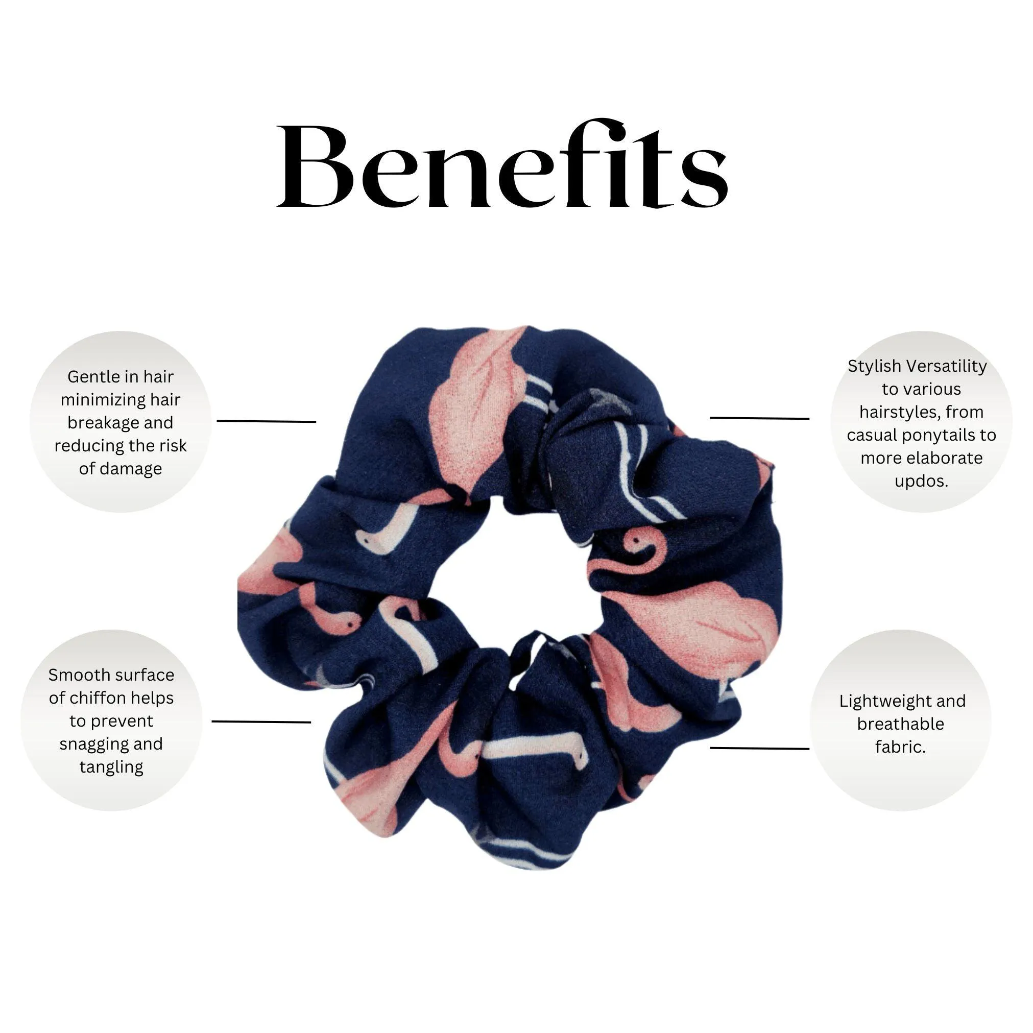 Judy Chiffon Scrunchie