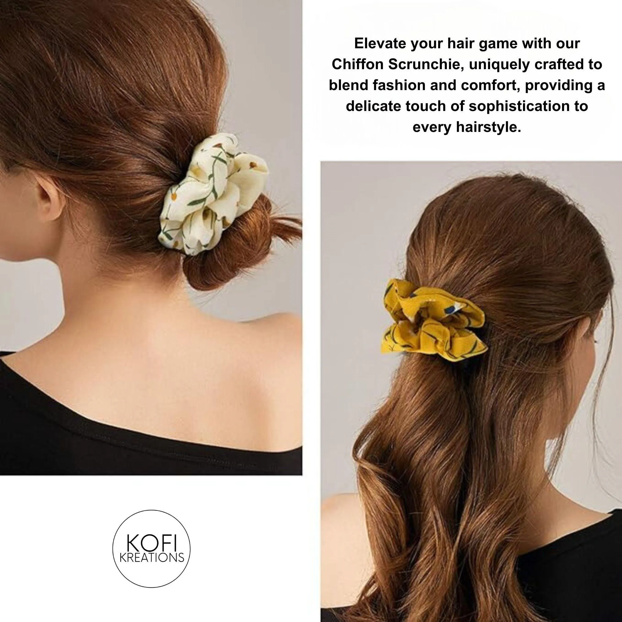 Judy Chiffon Scrunchie