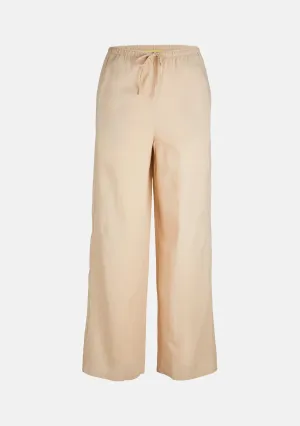JX Flora Linen Blend MW String Pant