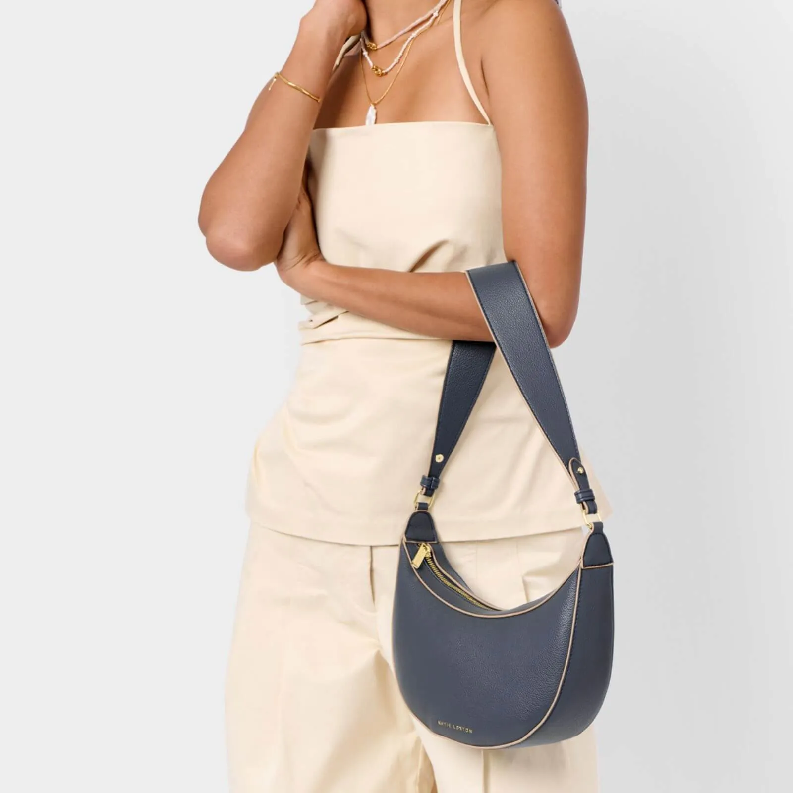 Katie Loxton Marni Small Shoulder Bag - Slate Grey