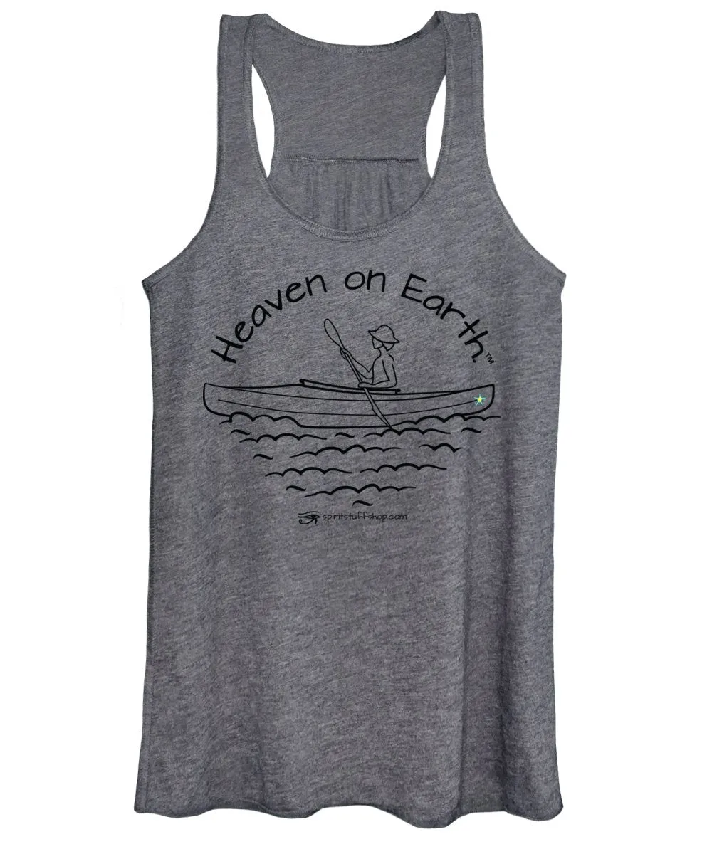 Kayaker Heaven On Earth - Women's Tank Top