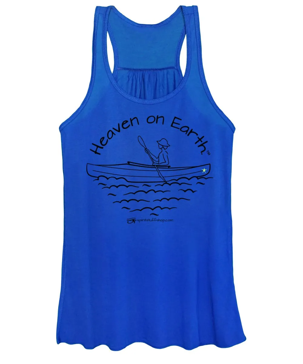 Kayaker Heaven On Earth - Women's Tank Top