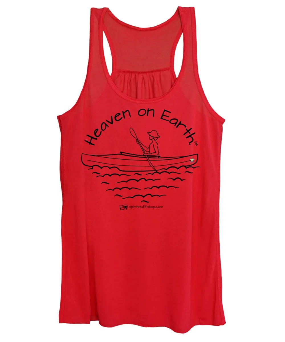 Kayaker Heaven On Earth - Women's Tank Top
