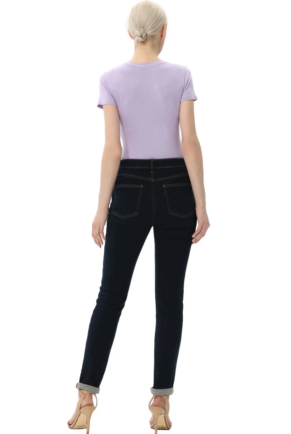 Kimi   Kai Women's Crew Neck Basic Bodysuit