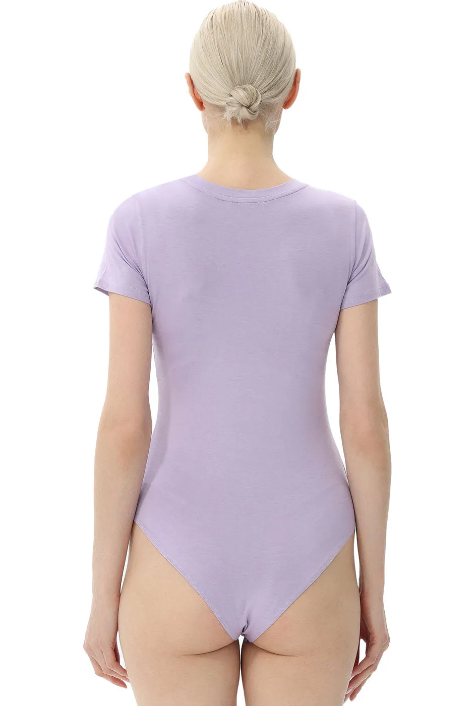 Kimi   Kai Women's Crew Neck Basic Bodysuit