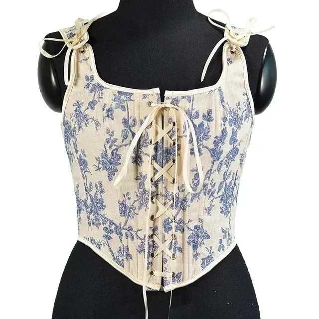 L Sexy Lolita Corset Shaper Ladies Slimming Bandage Corsets Underbust Bustier Top Women Lingerie Elegant Streetwear Clothes Blusas