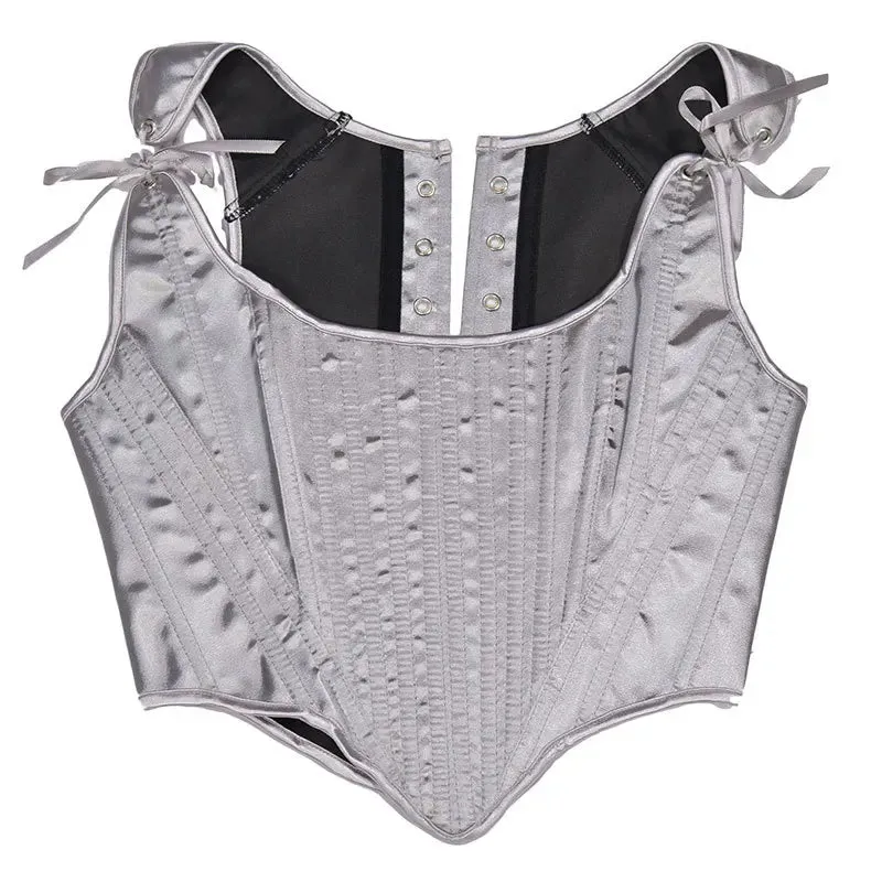 L Sexy Lolita Corset Shaper Ladies Slimming Bandage Corsets Underbust Bustier Top Women Lingerie Elegant Streetwear Clothes Blusas