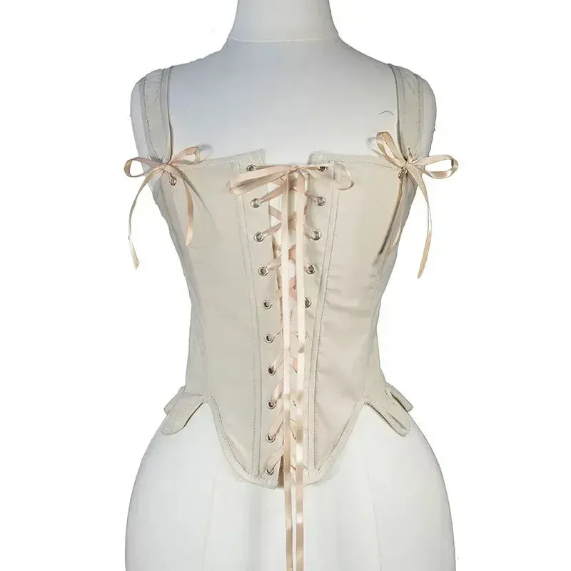L Sexy Lolita Corset Shaper Ladies Slimming Bandage Corsets Underbust Bustier Top Women Lingerie Elegant Streetwear Clothes Blusas