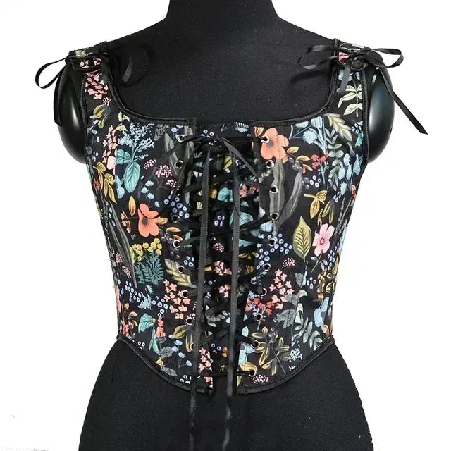 L Sexy Lolita Corset Shaper Ladies Slimming Bandage Corsets Underbust Bustier Top Women Lingerie Elegant Streetwear Clothes Blusas