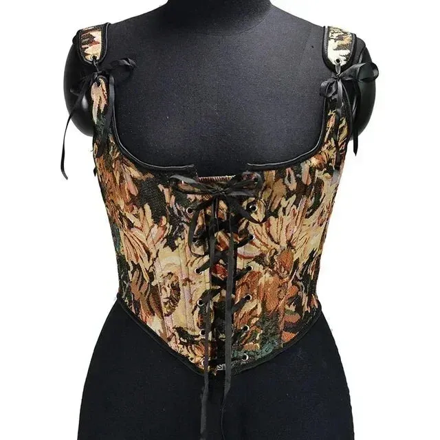 L Sexy Lolita Corset Shaper Ladies Slimming Bandage Corsets Underbust Bustier Top Women Lingerie Elegant Streetwear Clothes Blusas