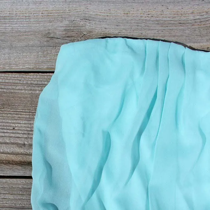 Laced Aura Dress in Mint