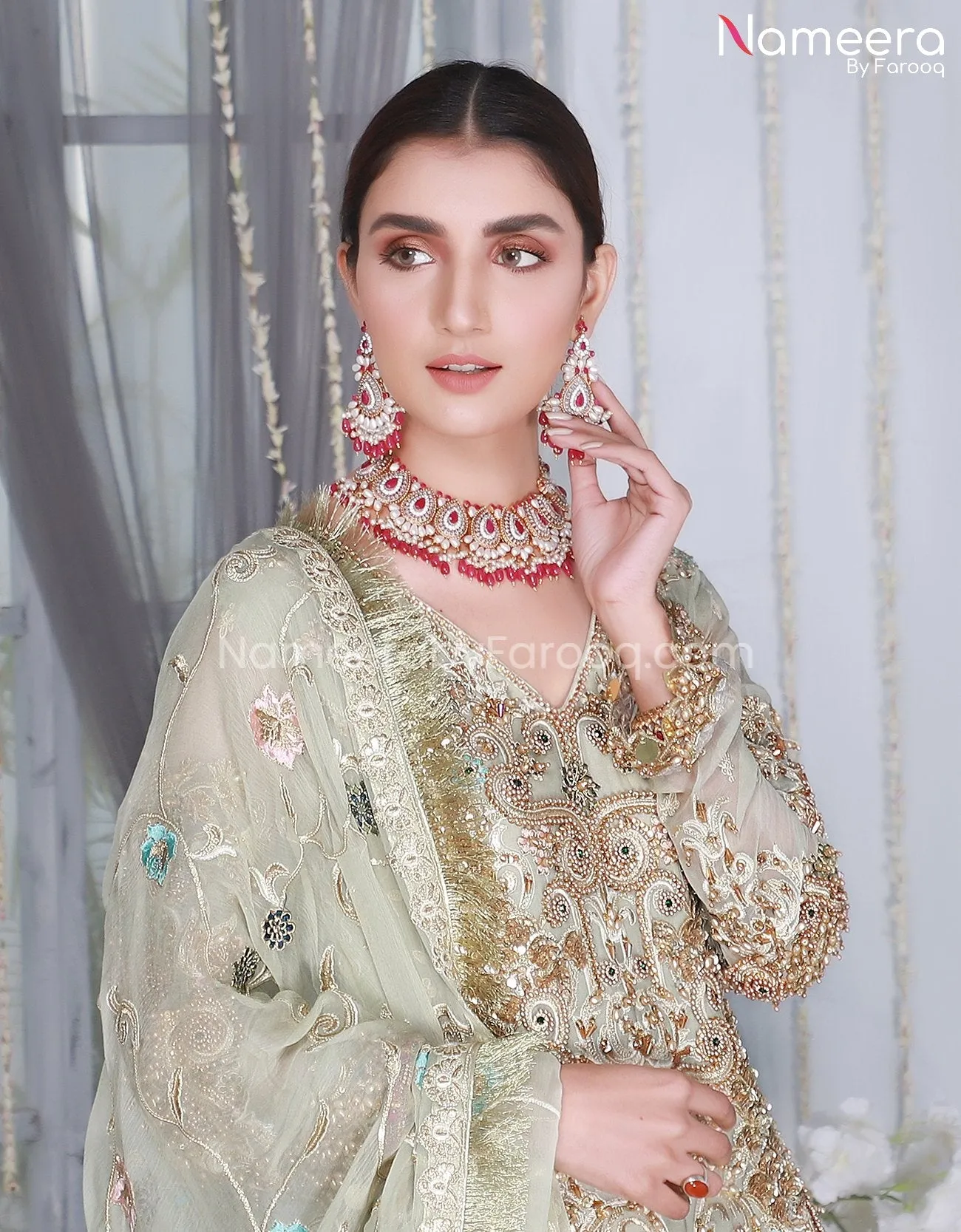 Latest Sharara Kameez Suit Party Wear Online #PS213