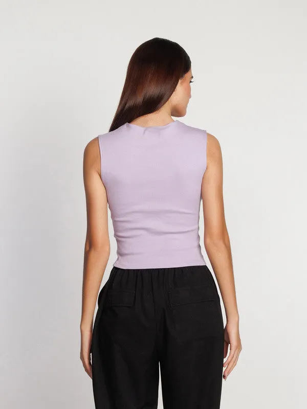 Lavender Solid Top