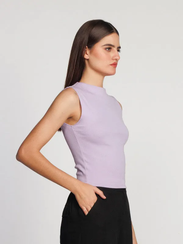 Lavender Solid Top