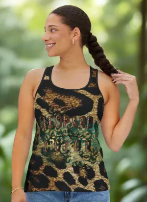 Leopard Is My Favorite Color Women's Tank Top - Bold & Stylish Leopard Print Activewear
