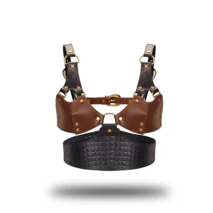 Liebe Seele - The Equestrian Leather Bustier - Leren Bustier