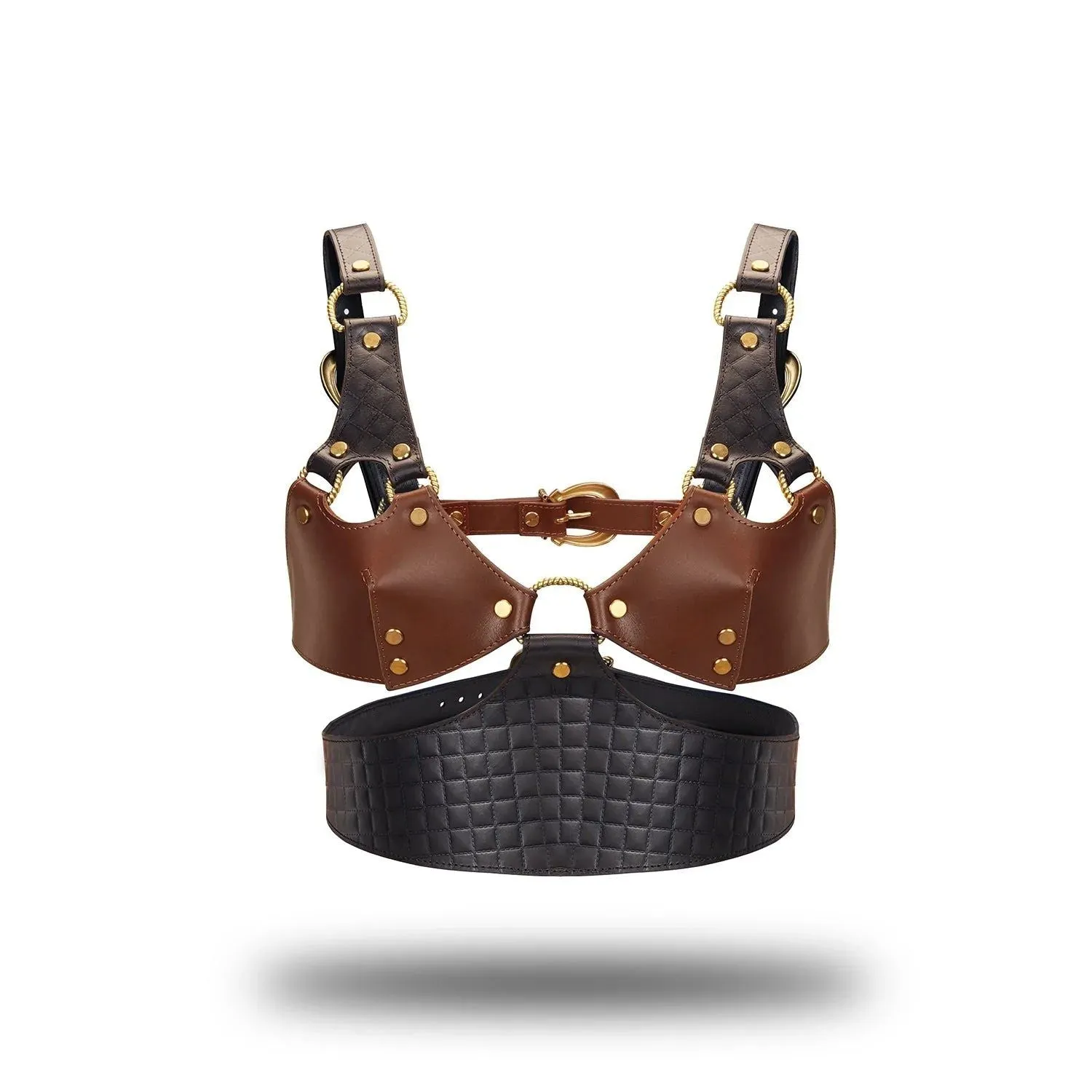 Liebe Seele - The Equestrian Leather Bustier - Leren Bustier