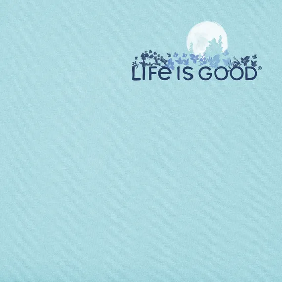Life Is Good Women's Tee, Beach Blue (Size XXL)