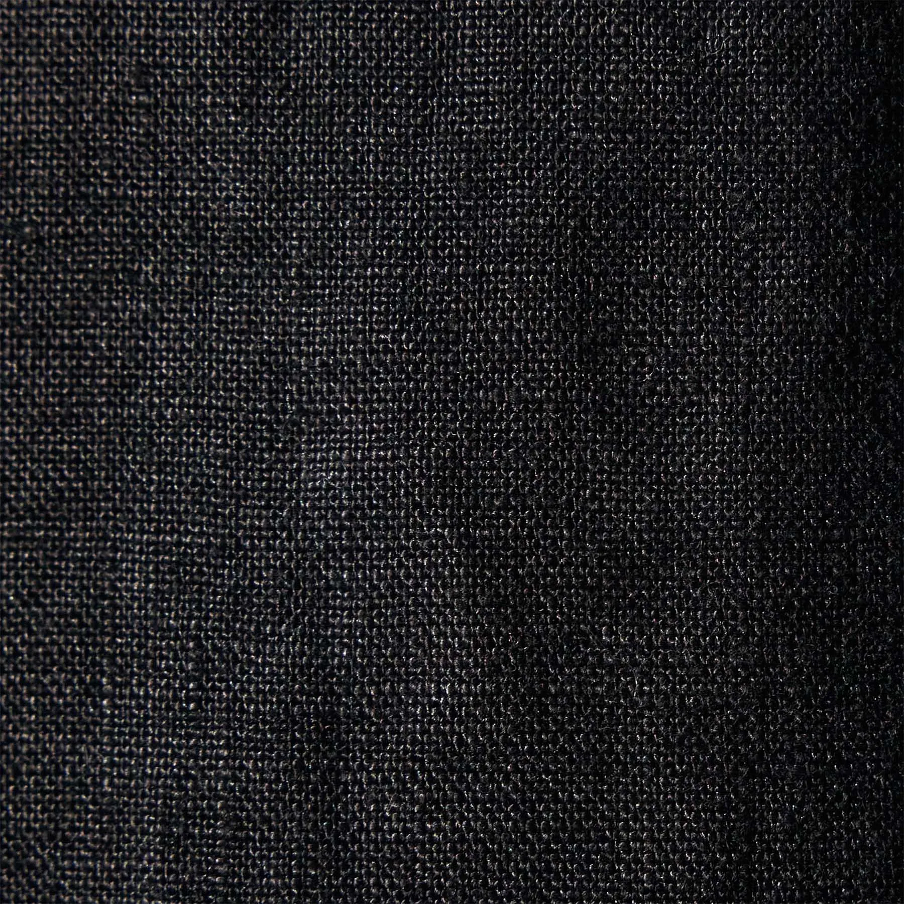 Lightweight Linen Wide Leg Pant - Black
