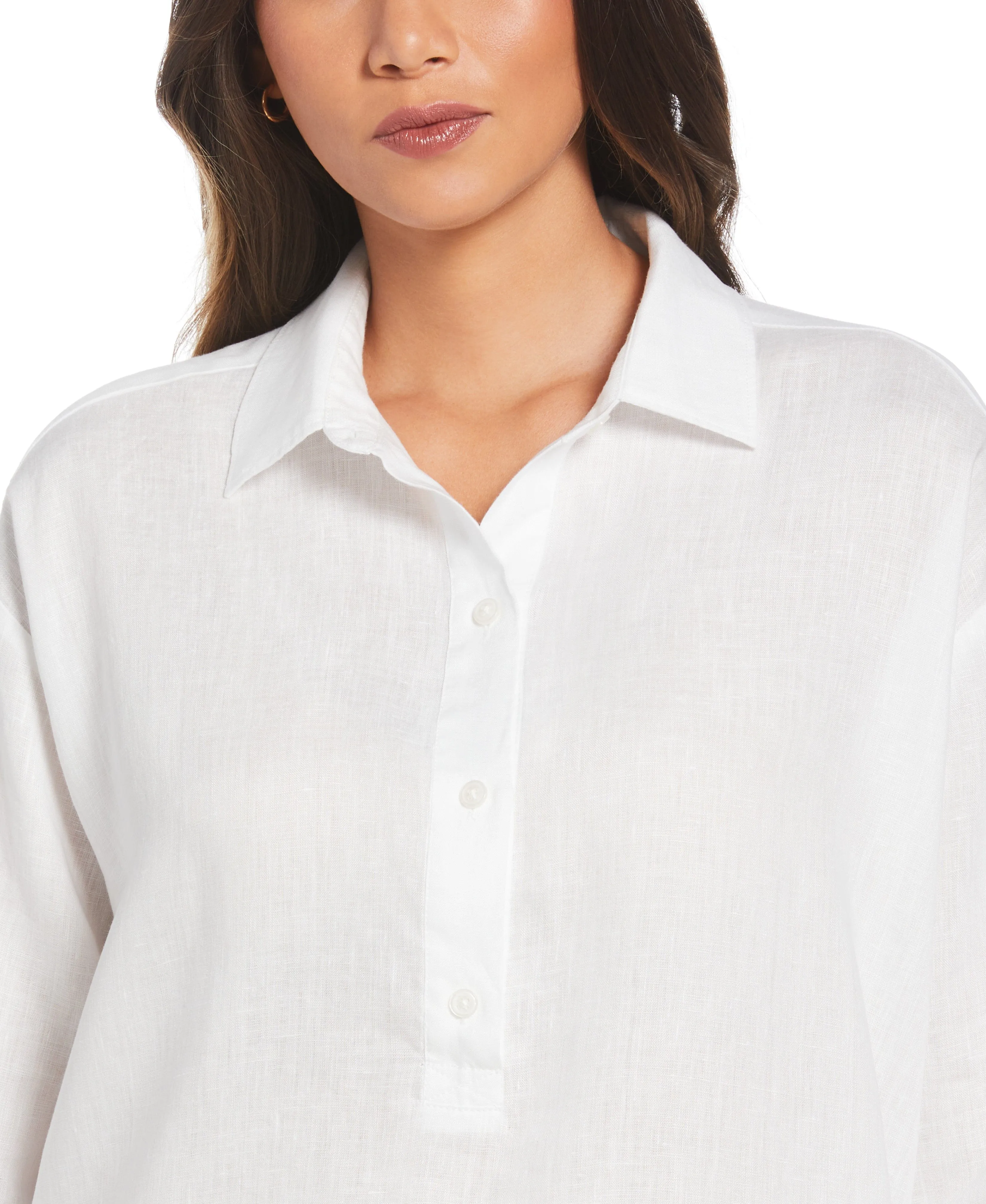 Linen Popover Shirt
