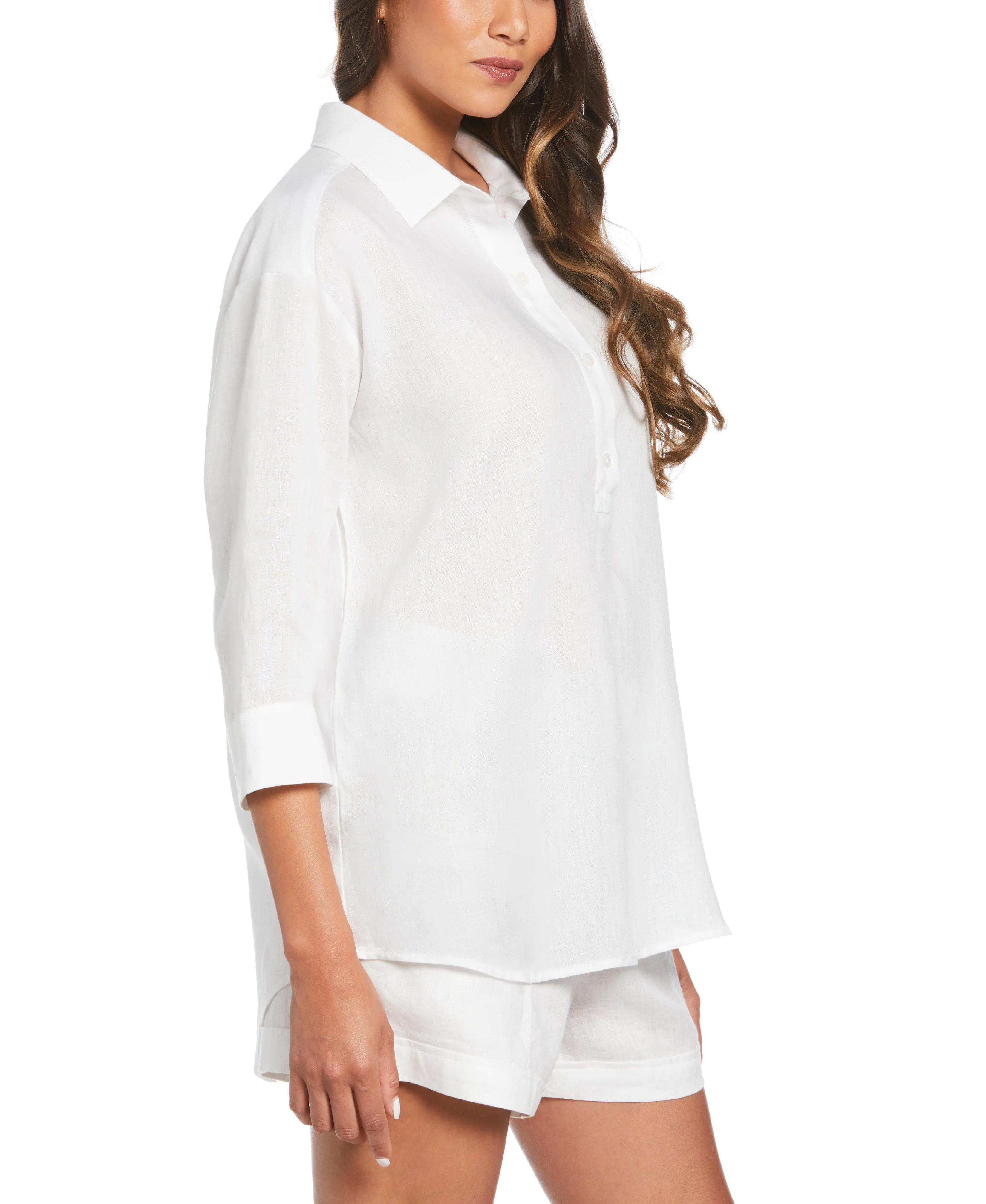 Linen Popover Shirt