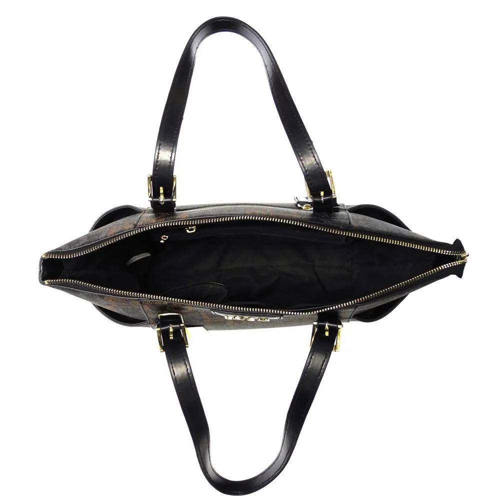 LOEM signature Print signature satchel Bag handbag tote Designer golden metal