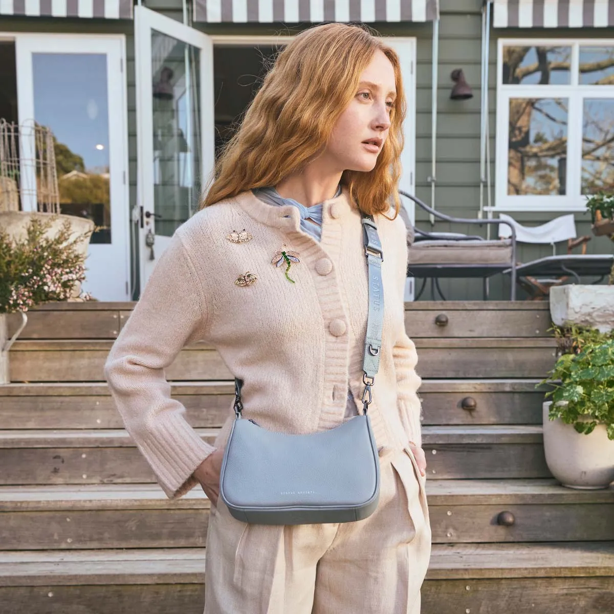 Look Both Ways Bag - Powder Blue