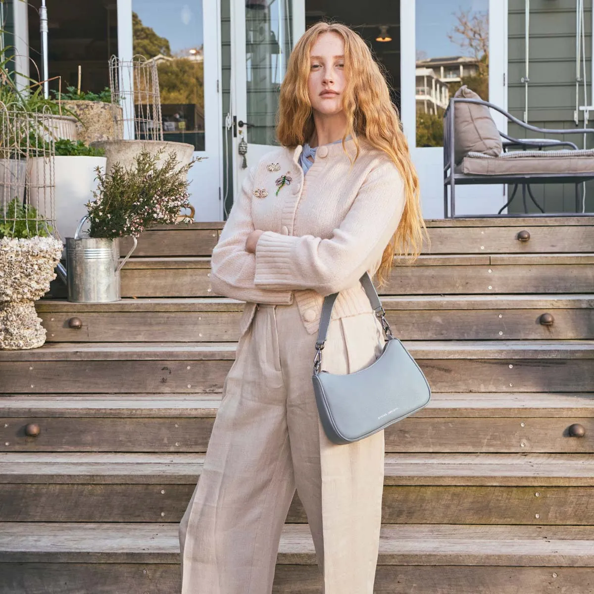 Look Both Ways Bag - Powder Blue
