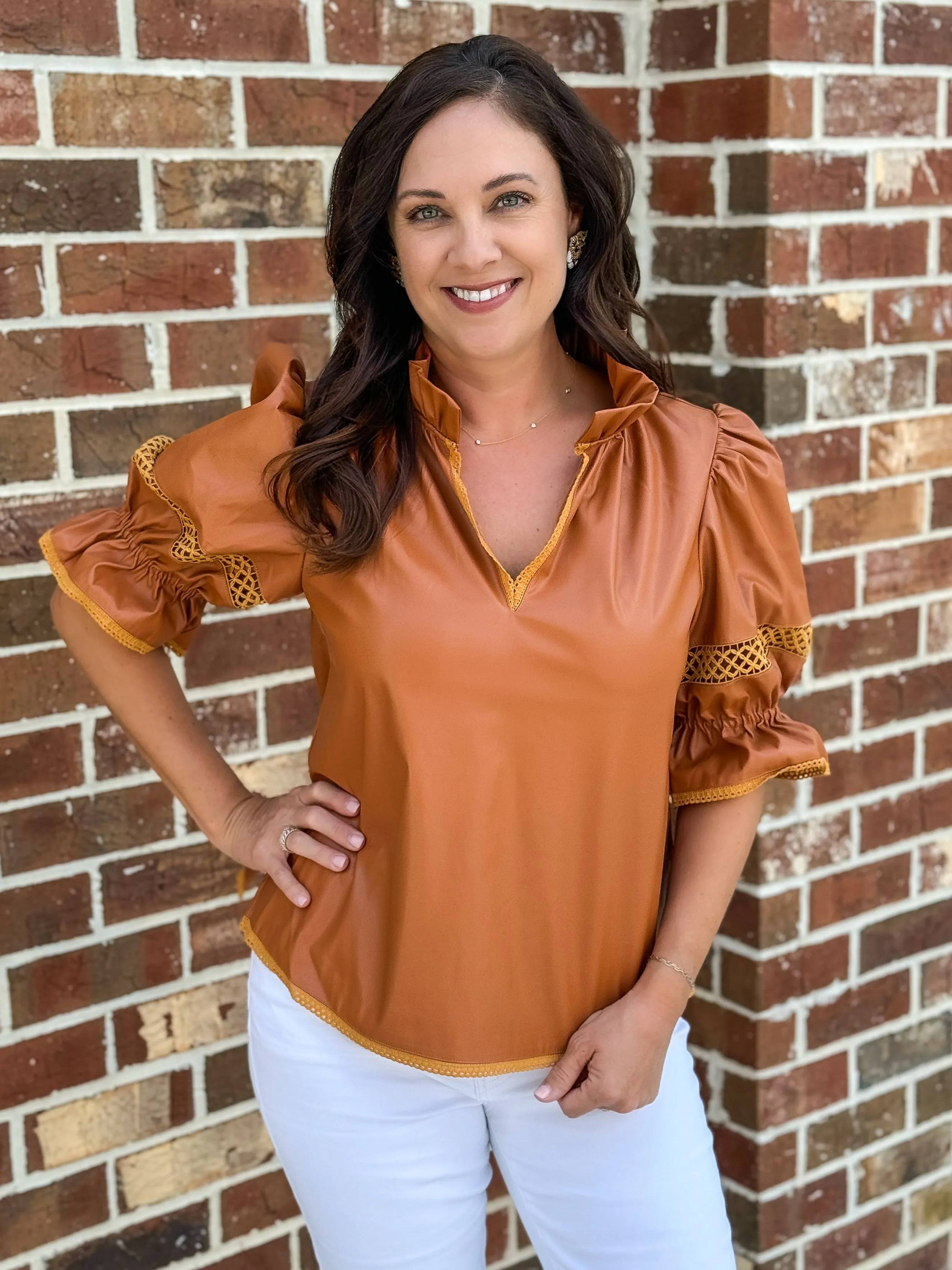 Lottie Top (Caramel)