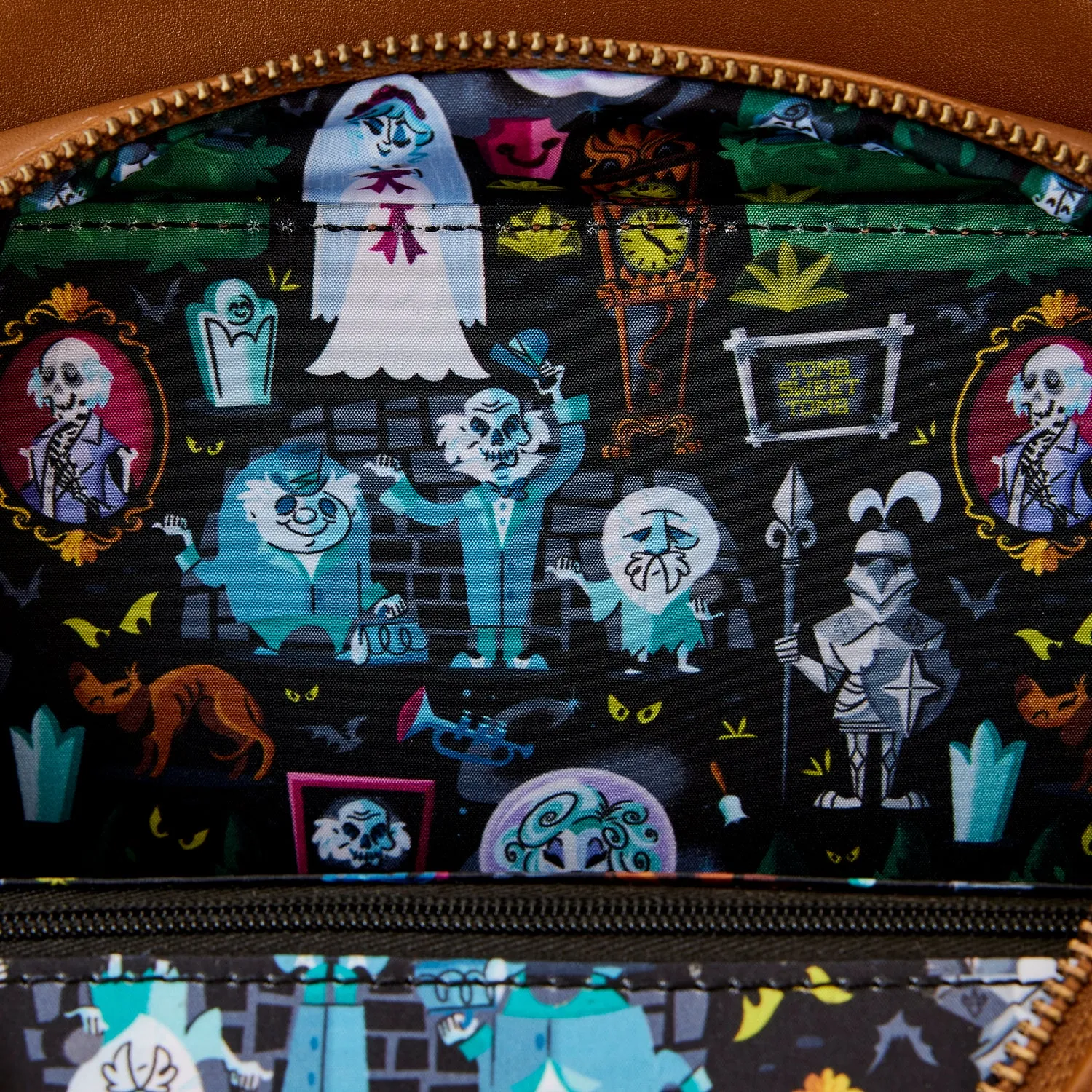 Loungefly Haunted Mansion Clock Crossbody Bag