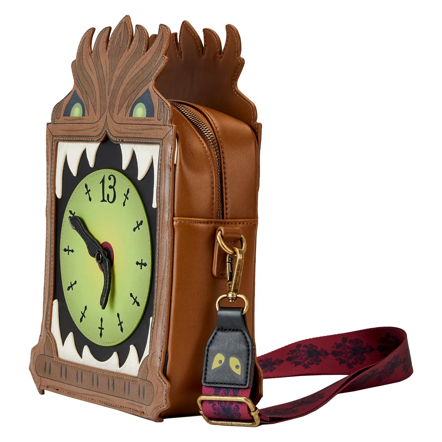 Loungefly Haunted Mansion Clock Crossbody Bag