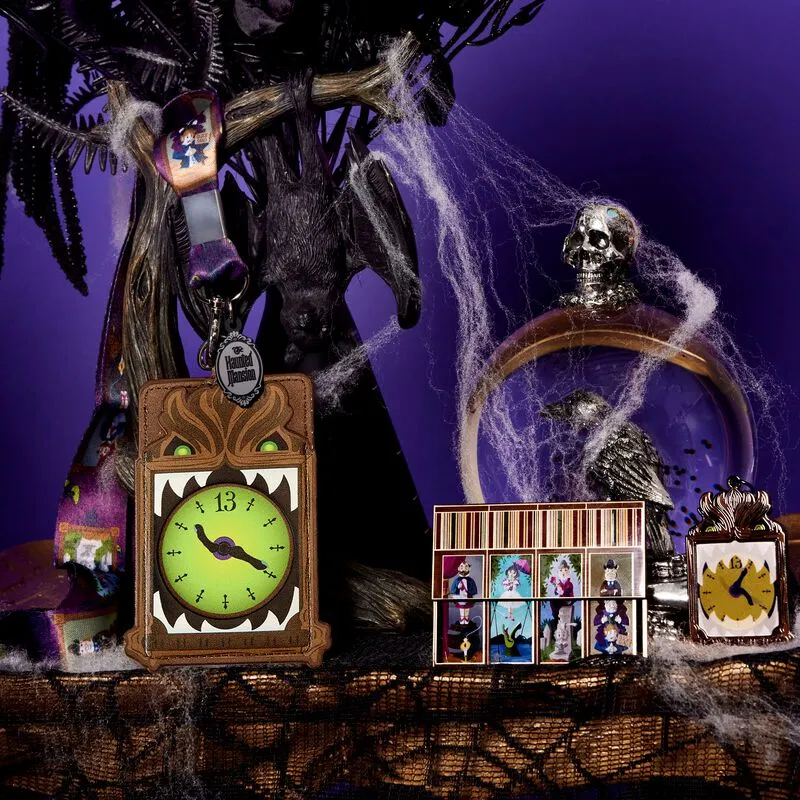 Loungefly Haunted Mansion Clock Crossbody Bag