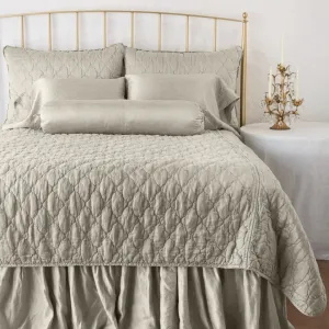 Luna Coverlet - Fog - King