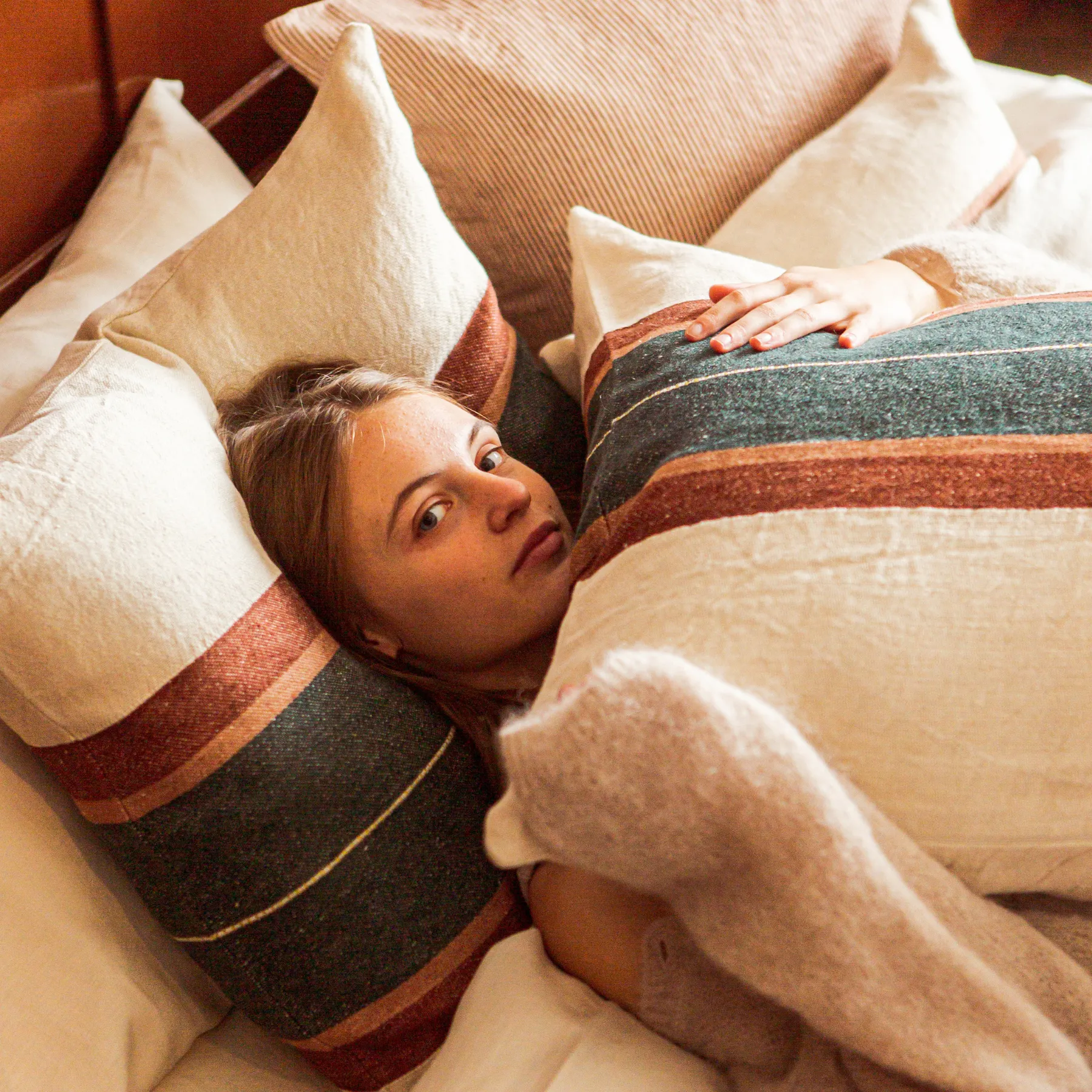 lys pillow cover