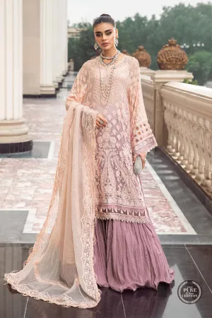Maria.B | Embroidered Chiffon Collection '23 | MPC-23-103 LILAC