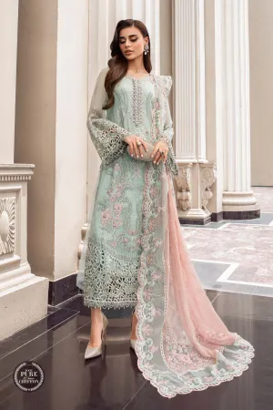 Maria.B | Embroidered Chiffon Collection '23 | MPC-23-104 mint green