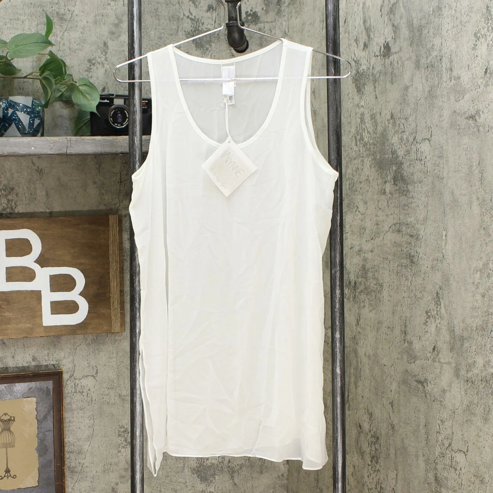 MarlaWynne WynneLayers Women's Chiffon Tunic Tank Top