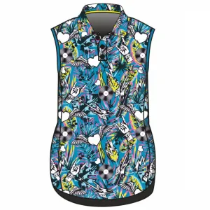 Music | Eat Drink Rock Repeat Blue Sleeveless Lifestyle Fishing Dress