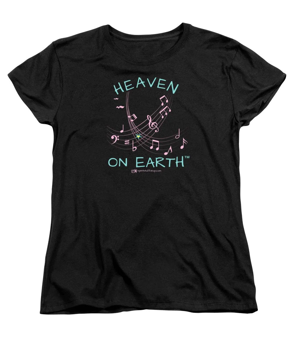 Music Heaven On Earth - Women's T-Shirt (Standard Fit)