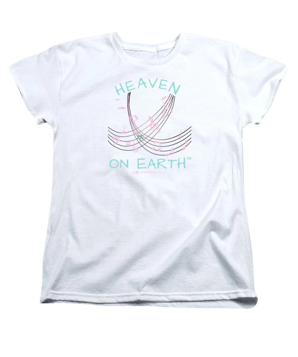Music Heaven On Earth - Women's T-Shirt (Standard Fit)