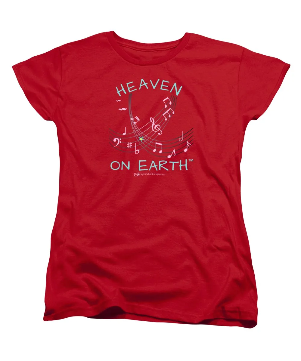 Music Heaven On Earth - Women's T-Shirt (Standard Fit)