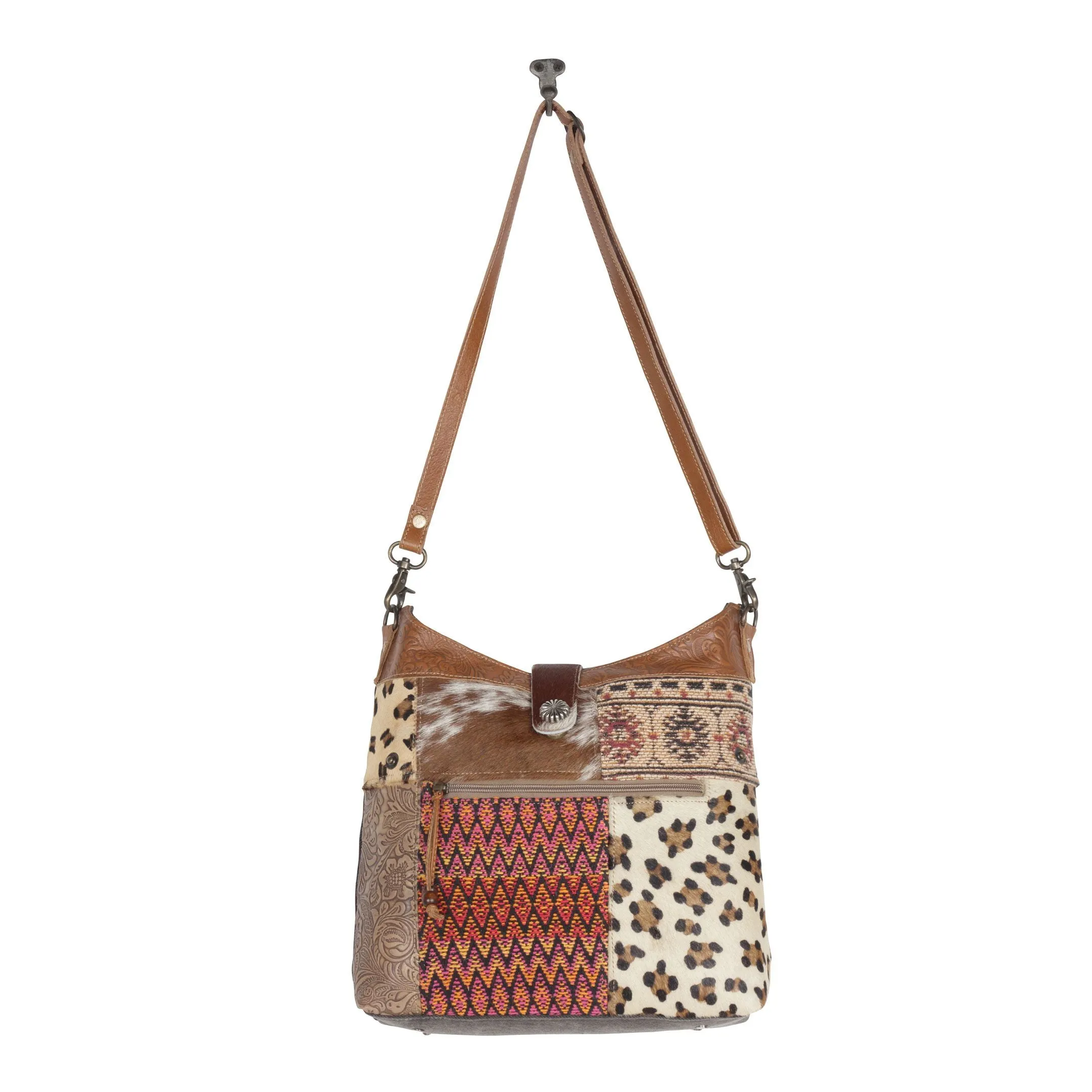 Myra Bag Peruvian Brown Shoulder Bag