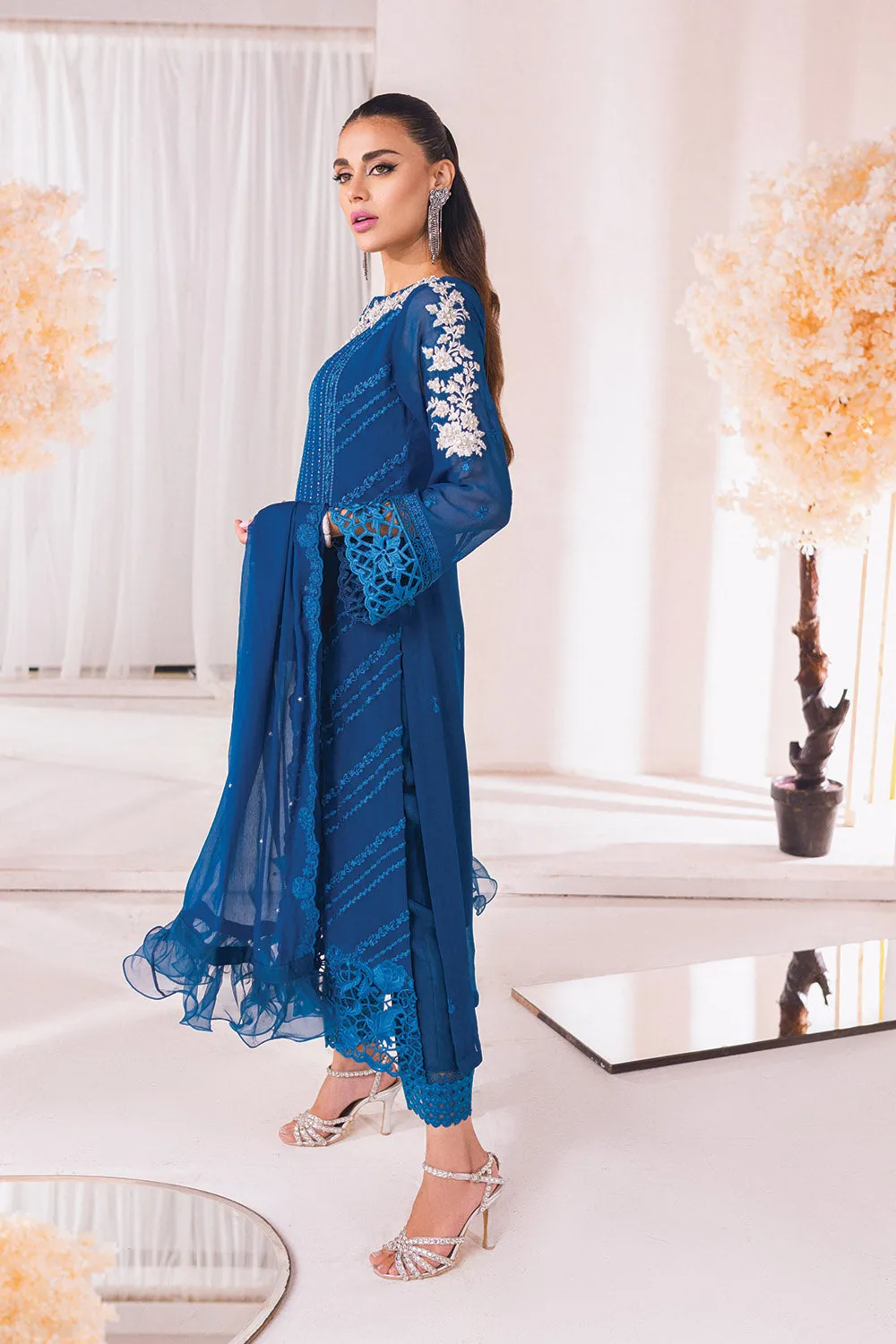 Mystic Jewel |  Azure Ensembles Chiffon 3PCS 2023