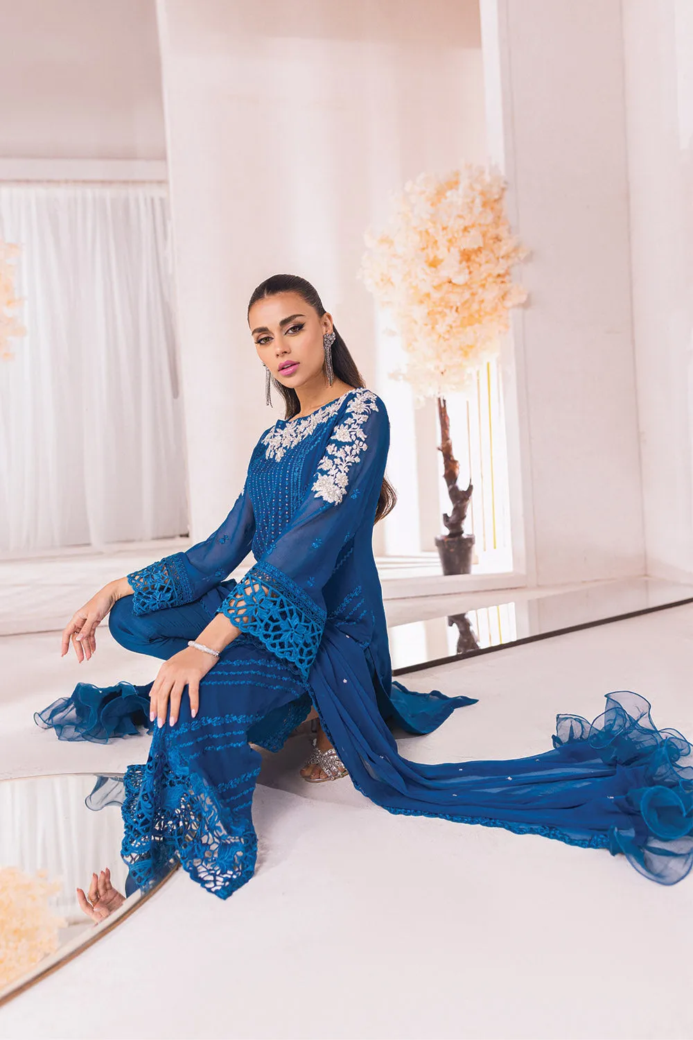Mystic Jewel |  Azure Ensembles Chiffon 3PCS 2023