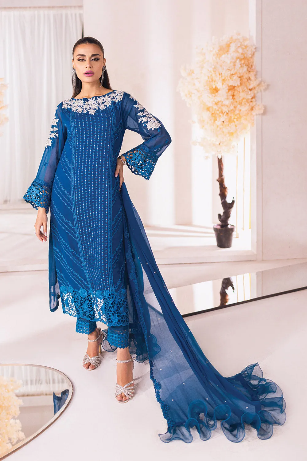 Mystic Jewel |  Azure Ensembles Chiffon 3PCS 2023