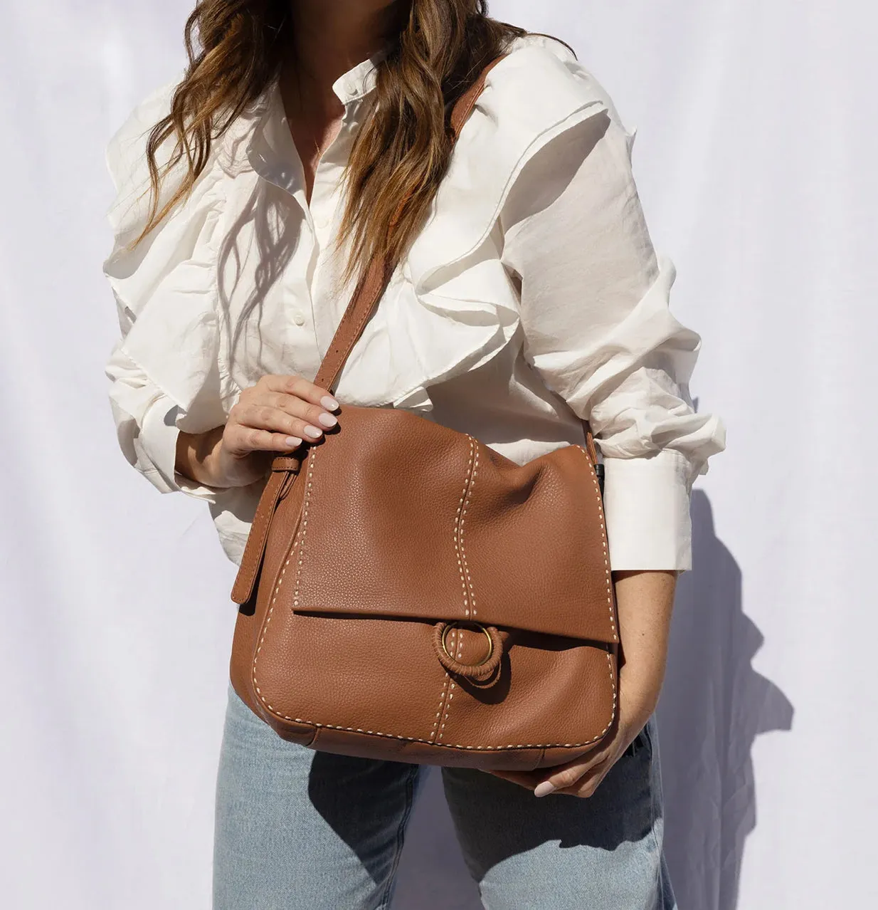 NEW Hobo AUSTIN Shoulder Bag - Warm Honey