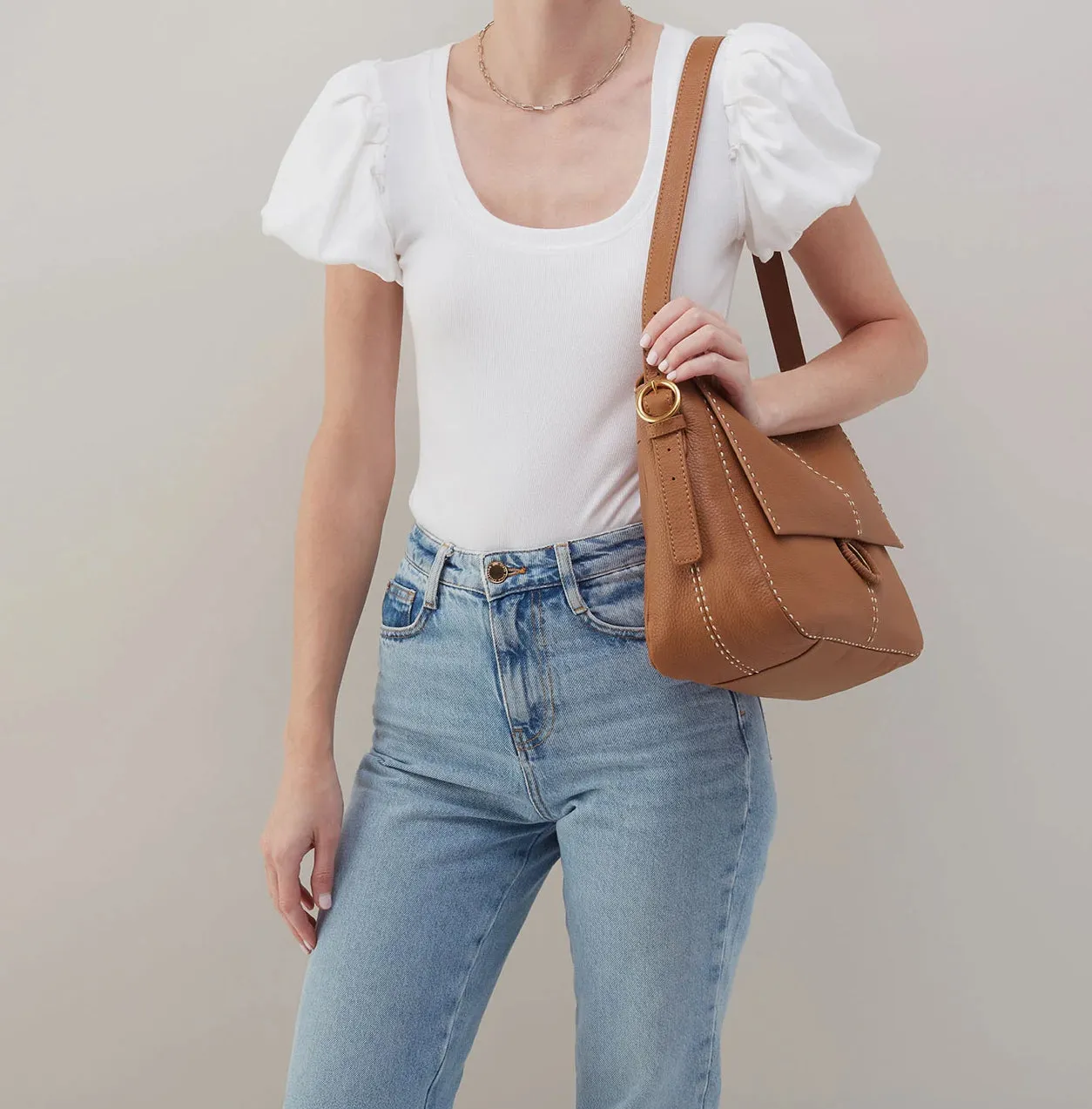 NEW Hobo AUSTIN Shoulder Bag - Warm Honey